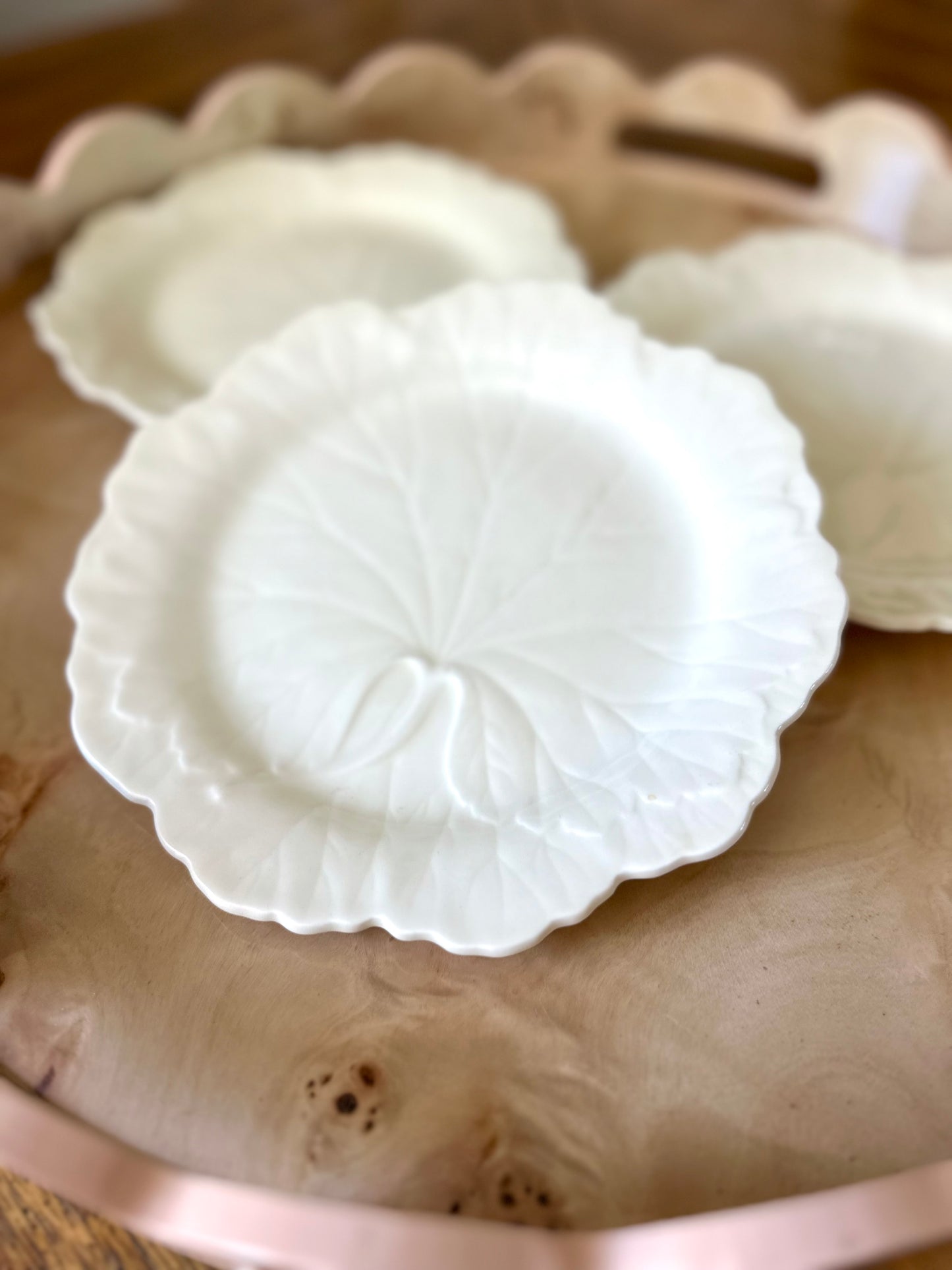 Wedgewood Cabbage Leaf Plate
