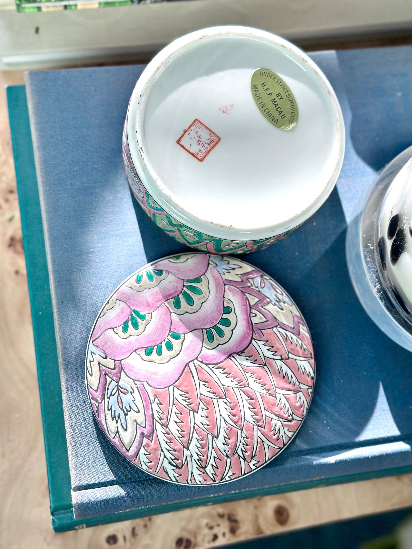 Vintage Lidded Trinket Box