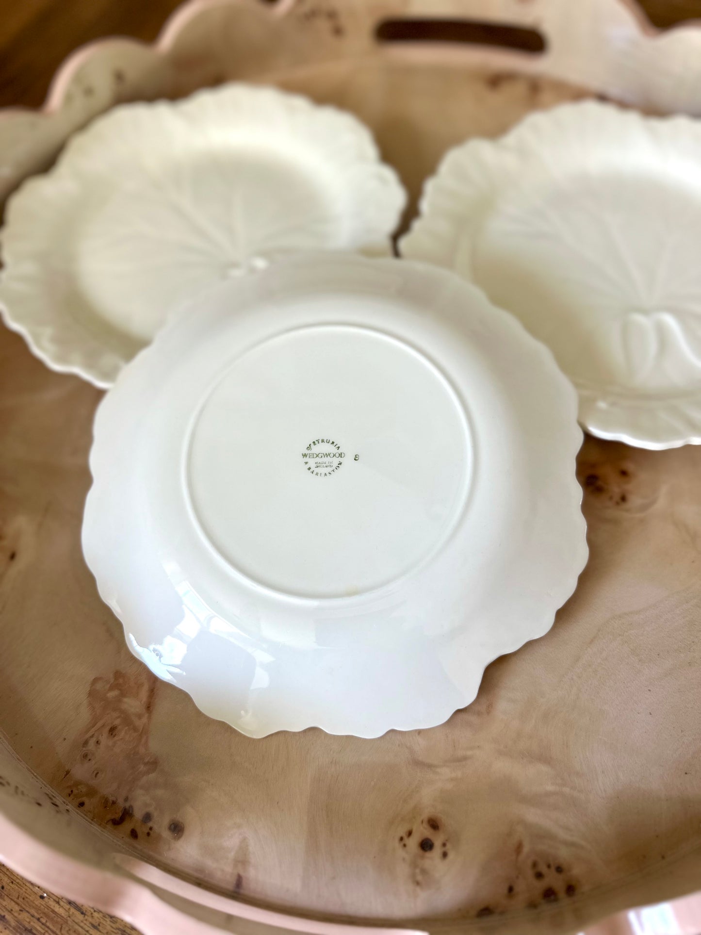 Wedgewood Cabbage Leaf Plate