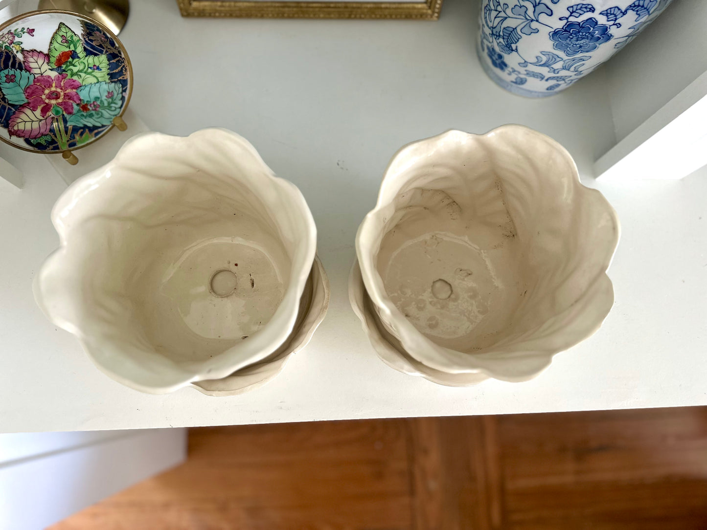 Palm Leaf Cachepot