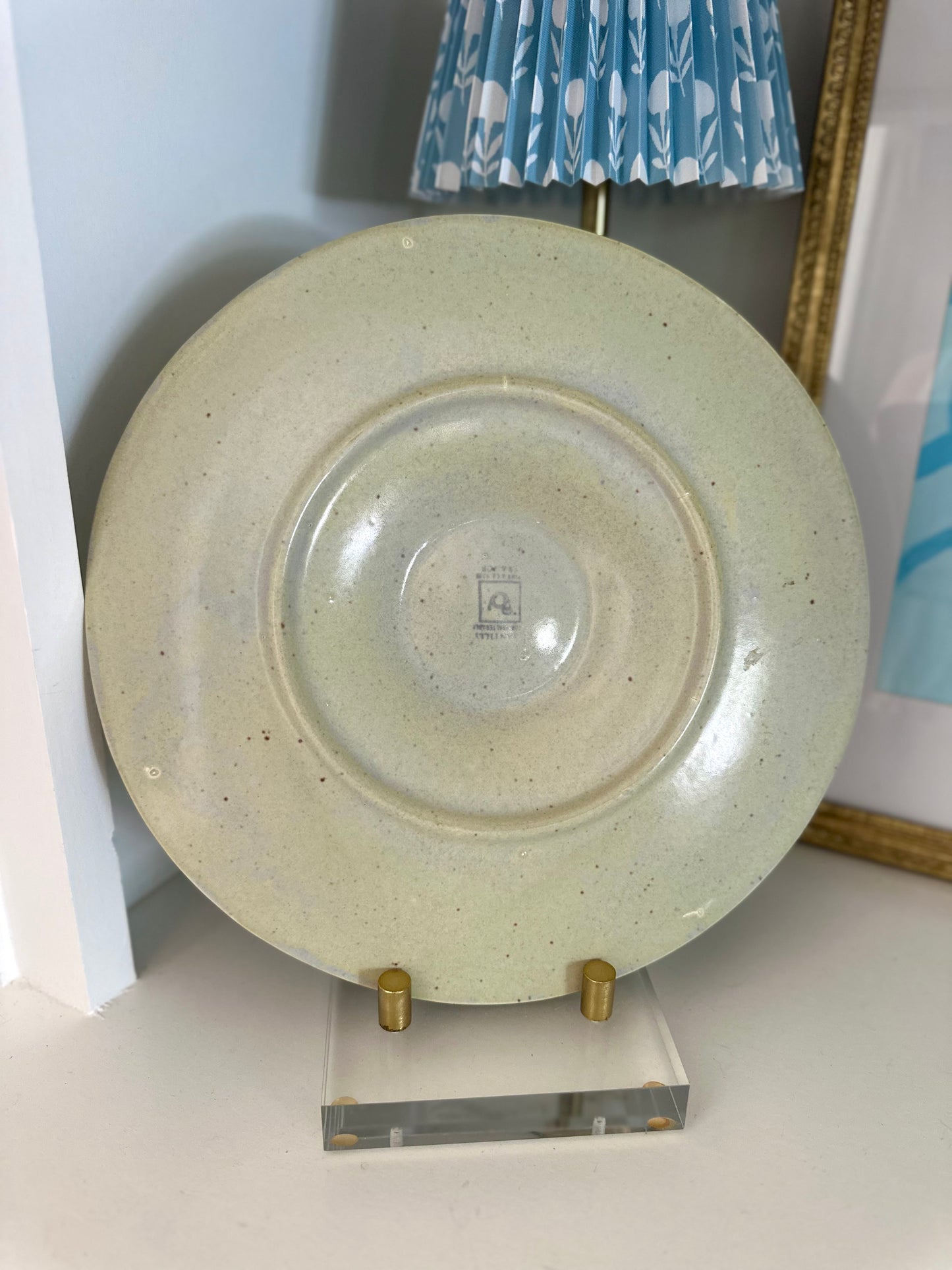 Vintage French Oyster Plate