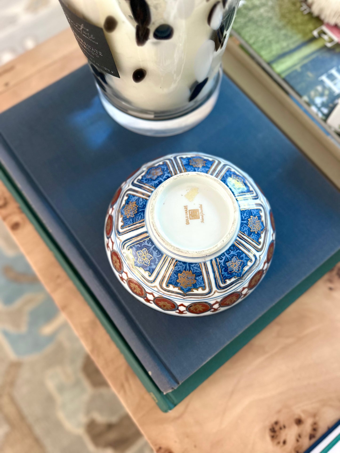 Gold Imari bowl