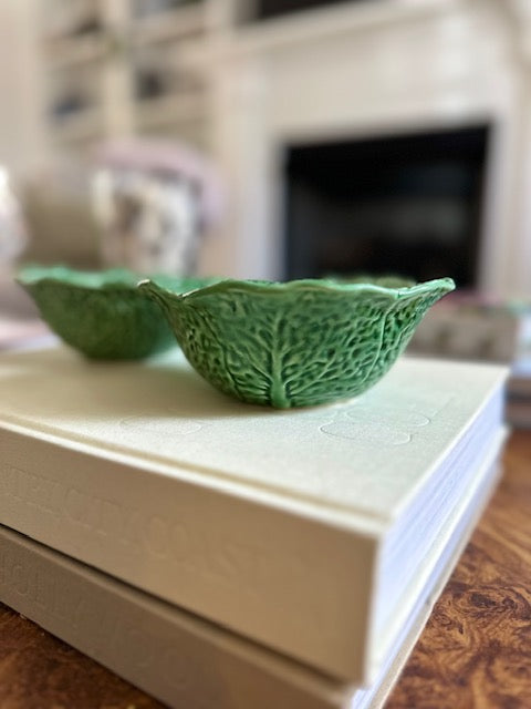 Pair of Bordallo Bowls