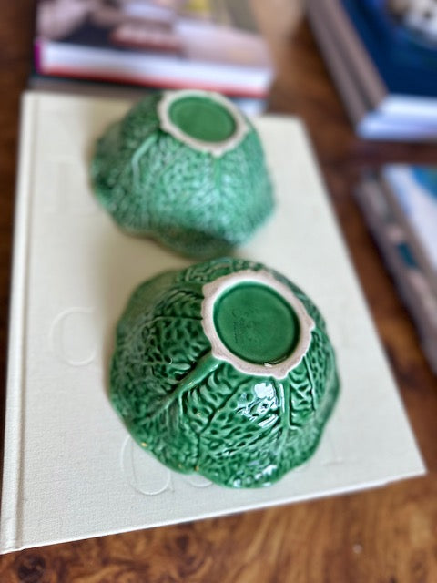Pair of Bordallo Bowls