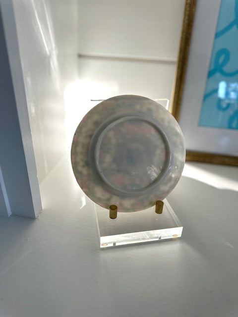 Antique Rose Medallion Plate