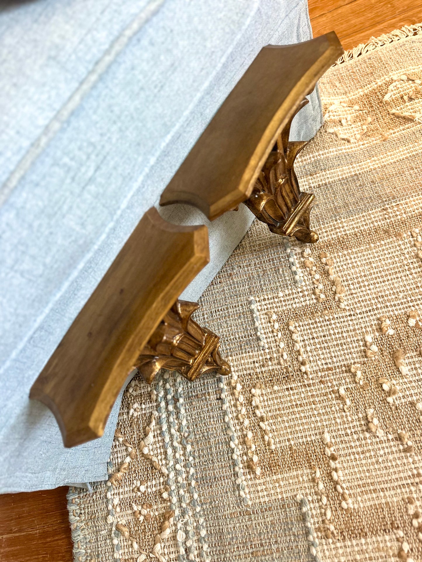 Florentine Wall Shelf Pair