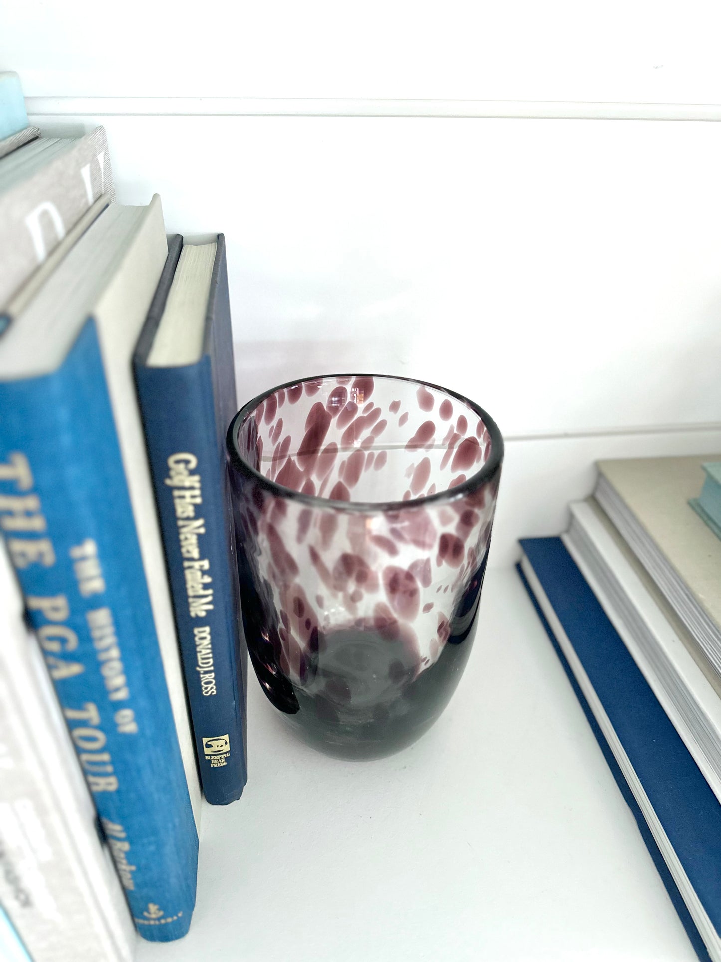 Vintage Hand Blown Glass Vase