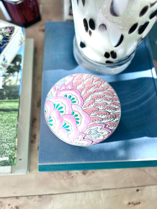 Vintage Lidded Trinket Box