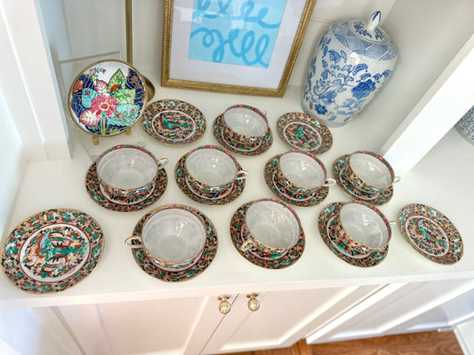 Thousand Butterfly Tea Set