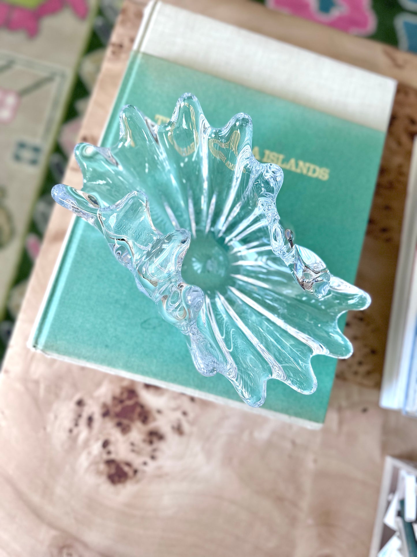 Cofrac Art Verrier Splash Wave Bowl