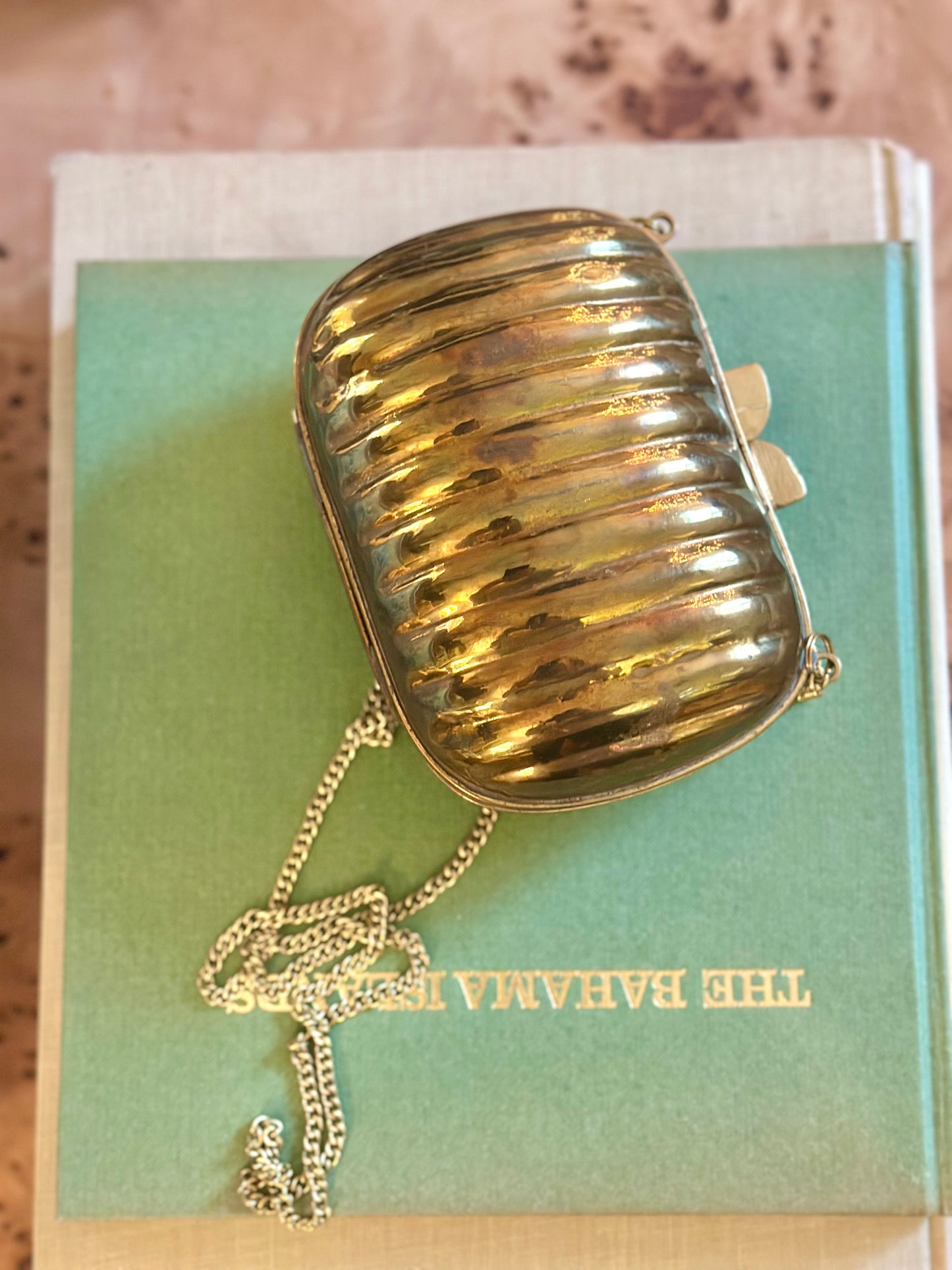 Vintage Brass Purse