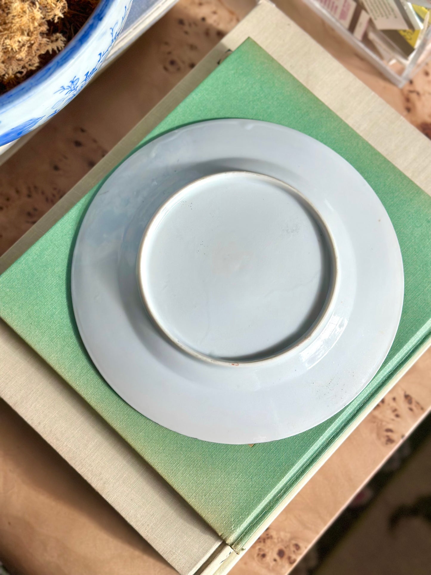 Antique Rose Canton Plate