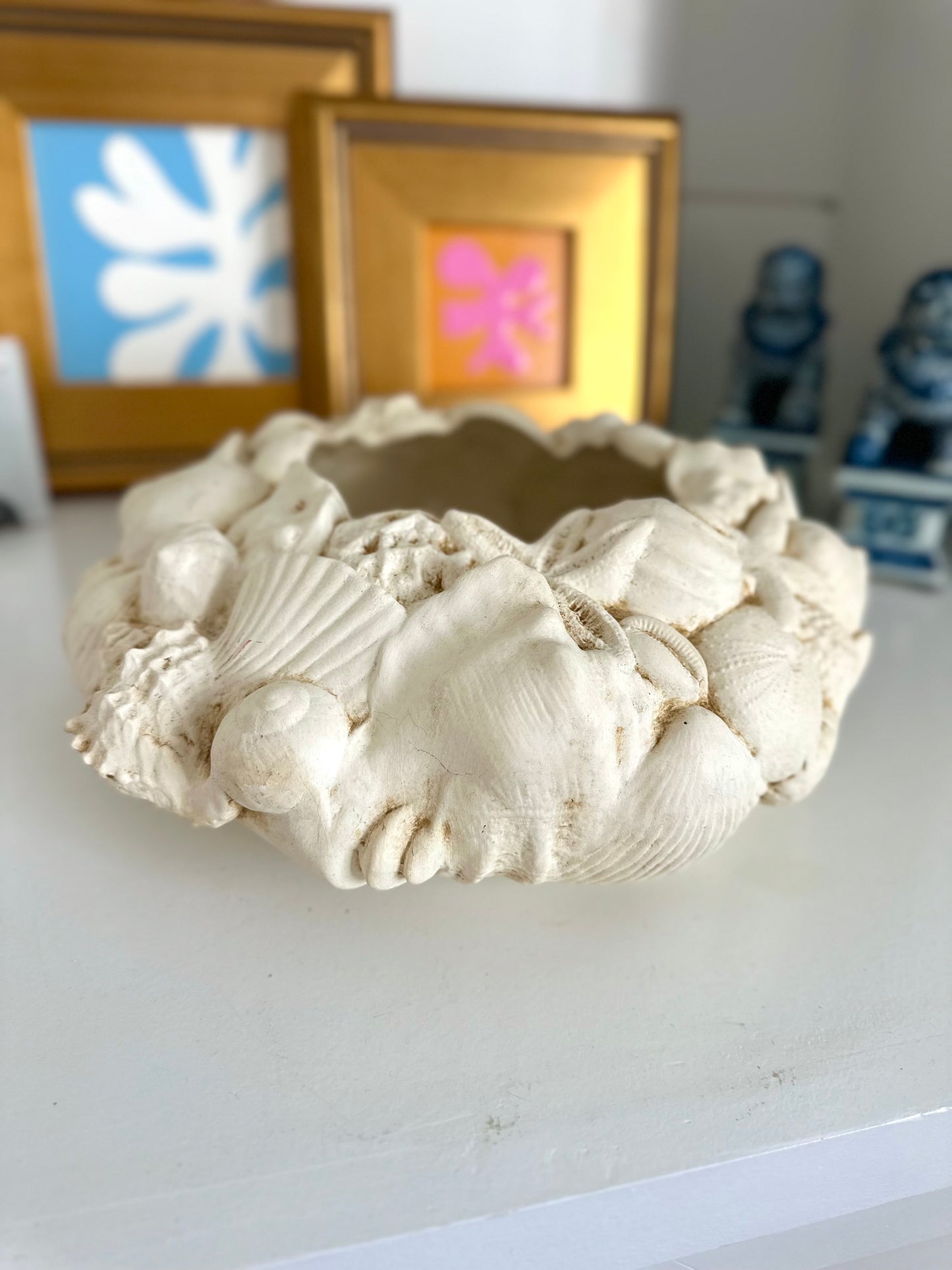 American Mold shell planter