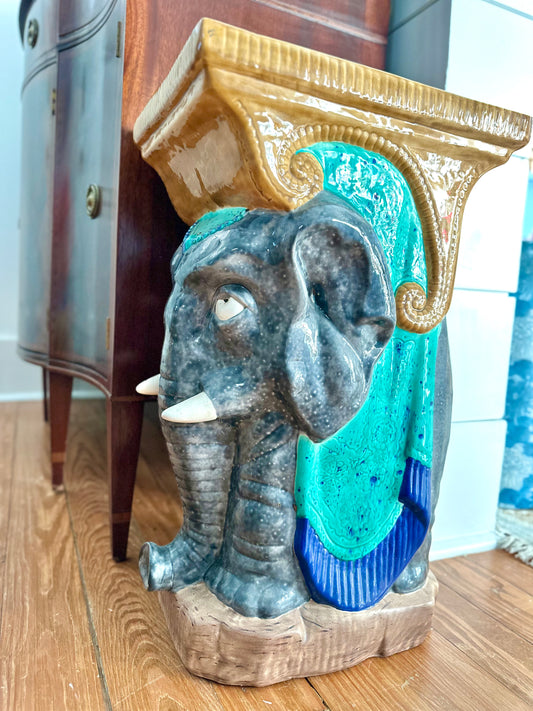 Elephant Plant Stand