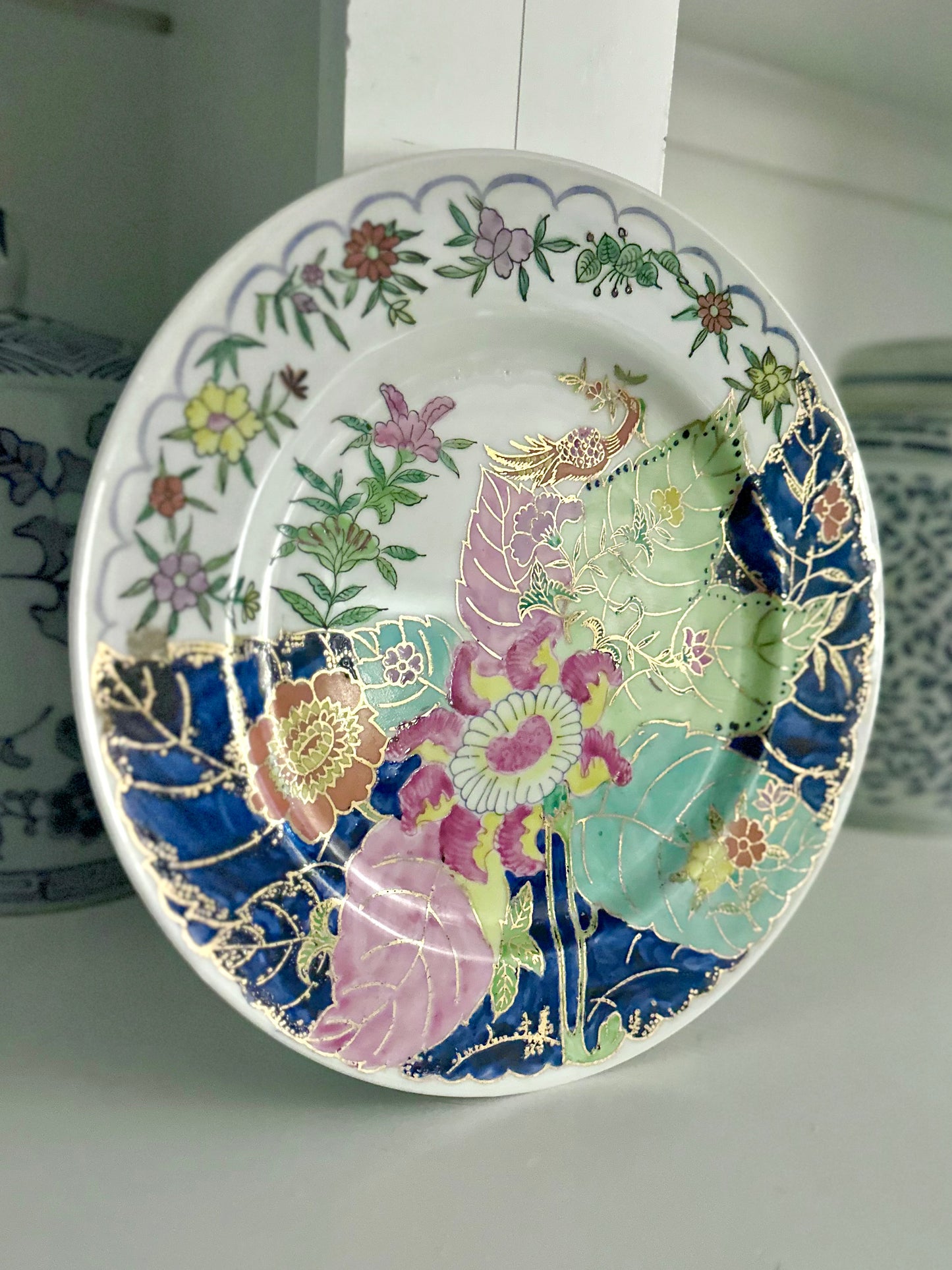 Tobacco Leaf Dinner Plate