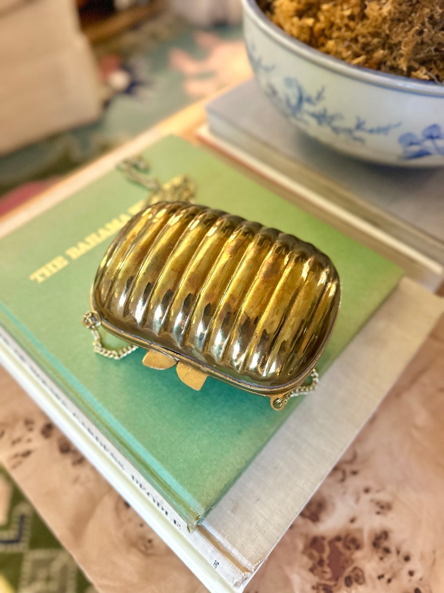 Vintage Brass Purse