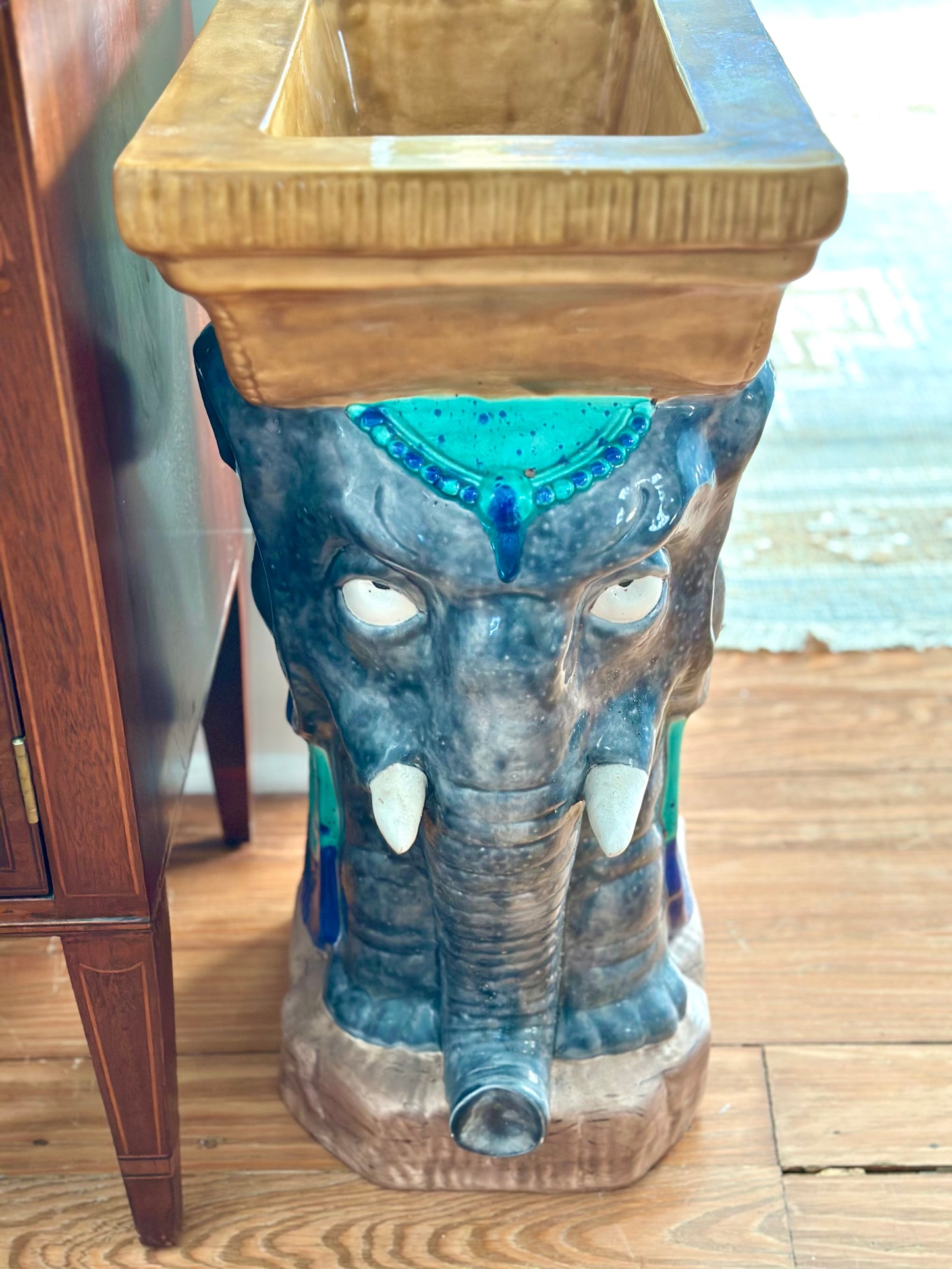 Elephant Plant Stand