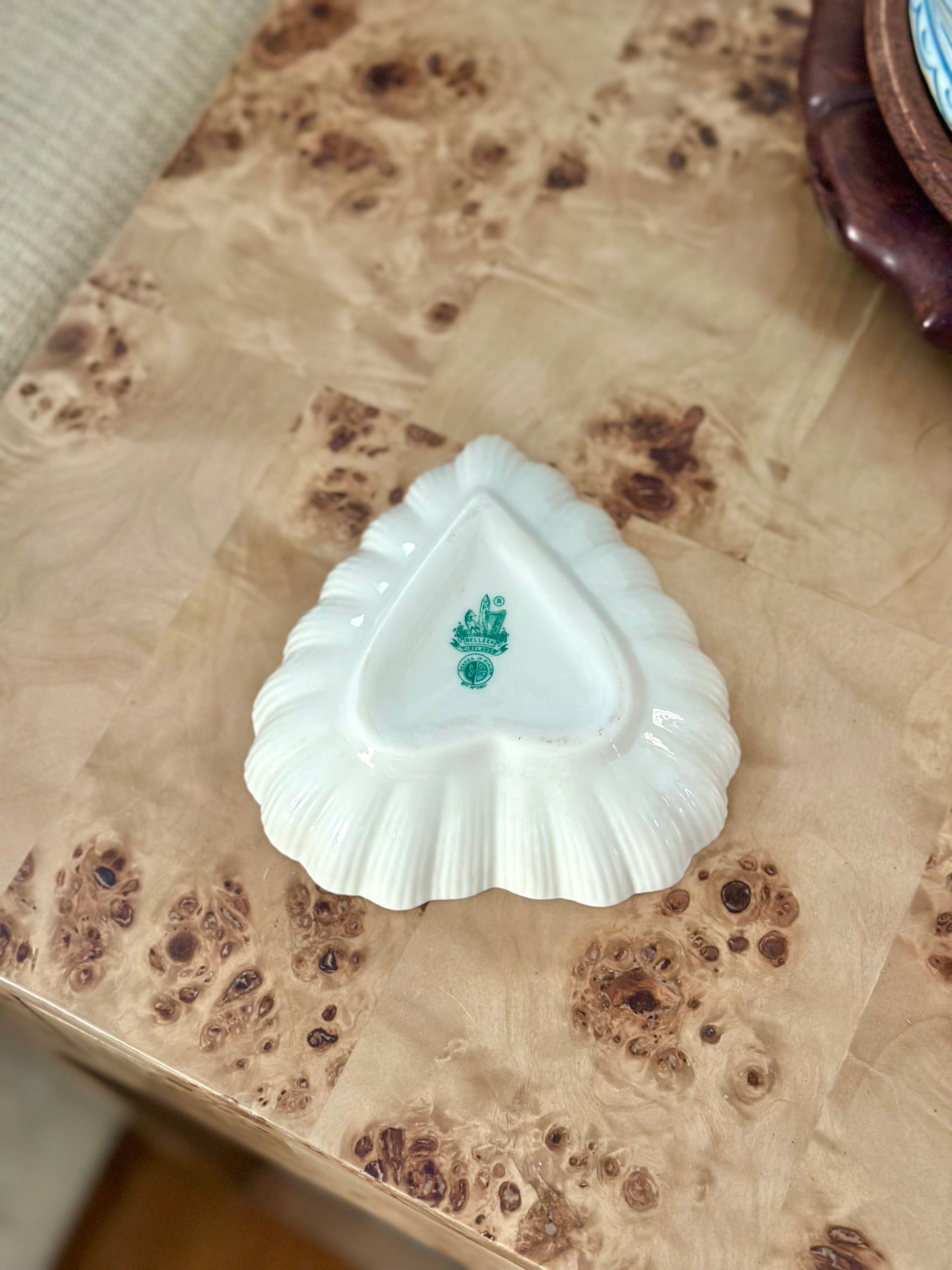 Belleek Heart Shaped Dish
