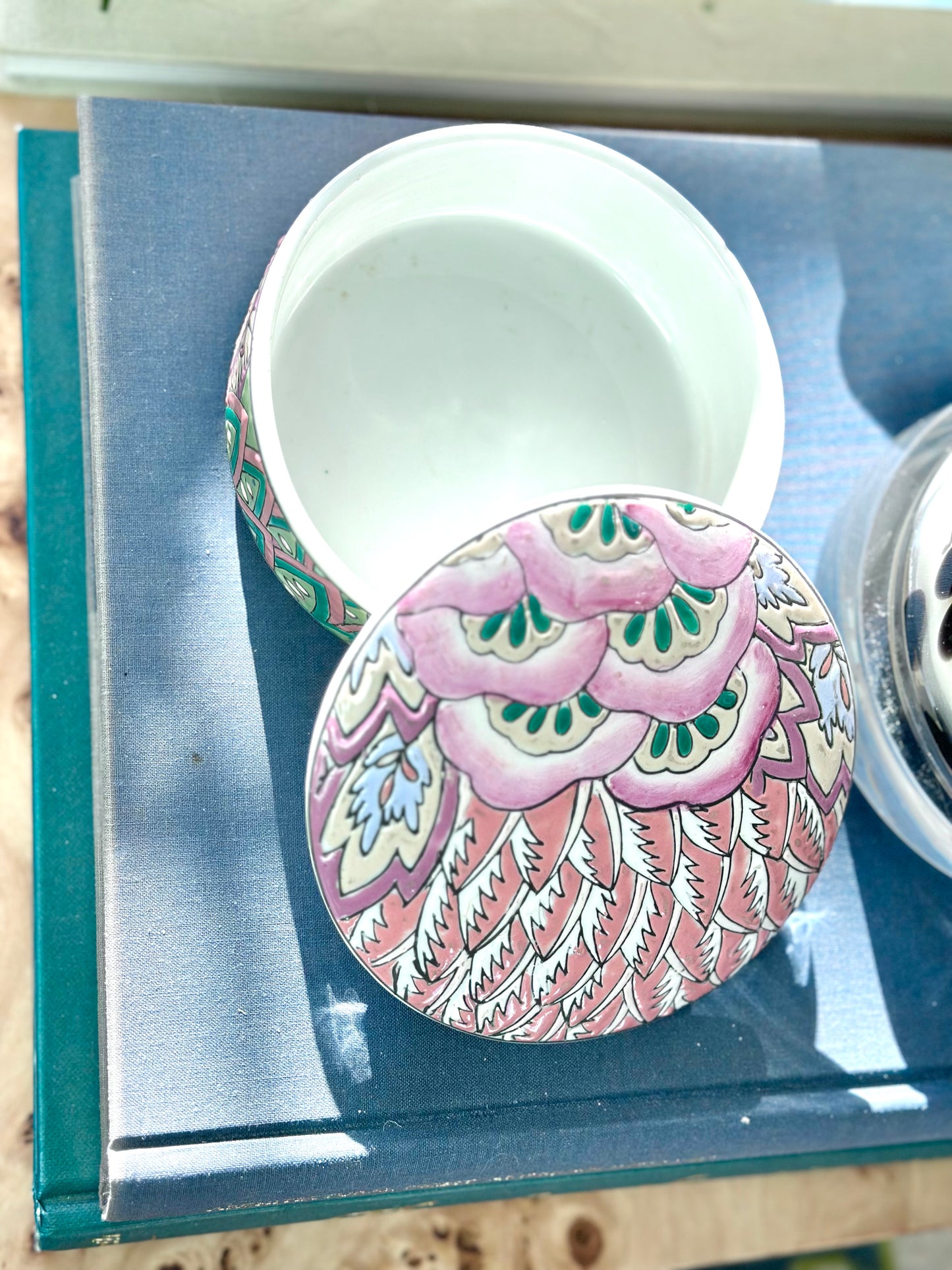 Vintage Lidded Trinket Box