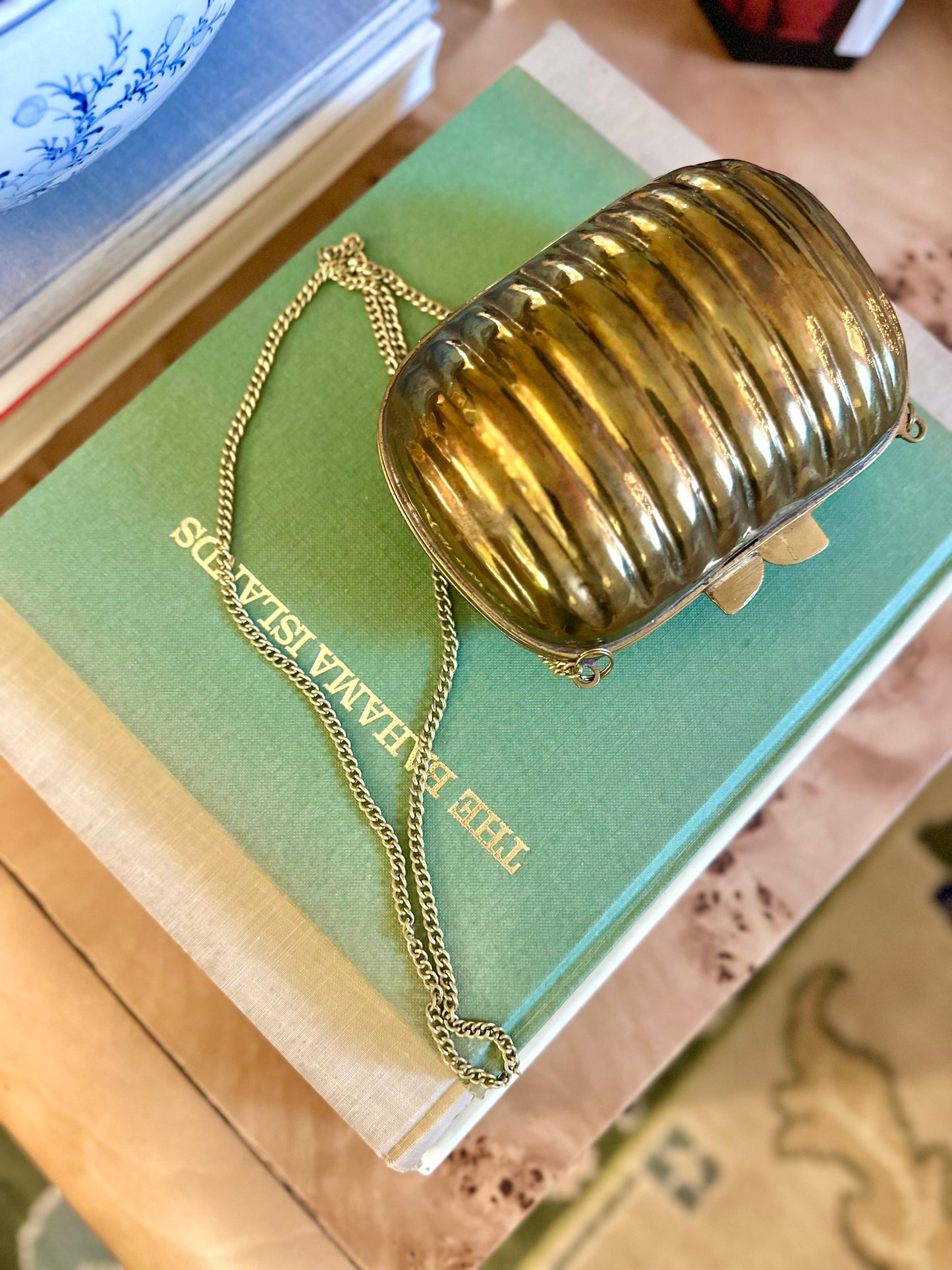 Vintage Brass Purse