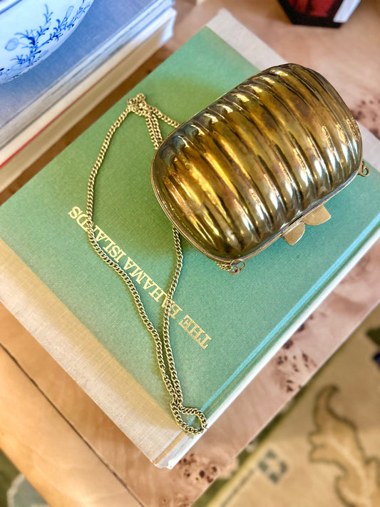 Vintage Brass Purse