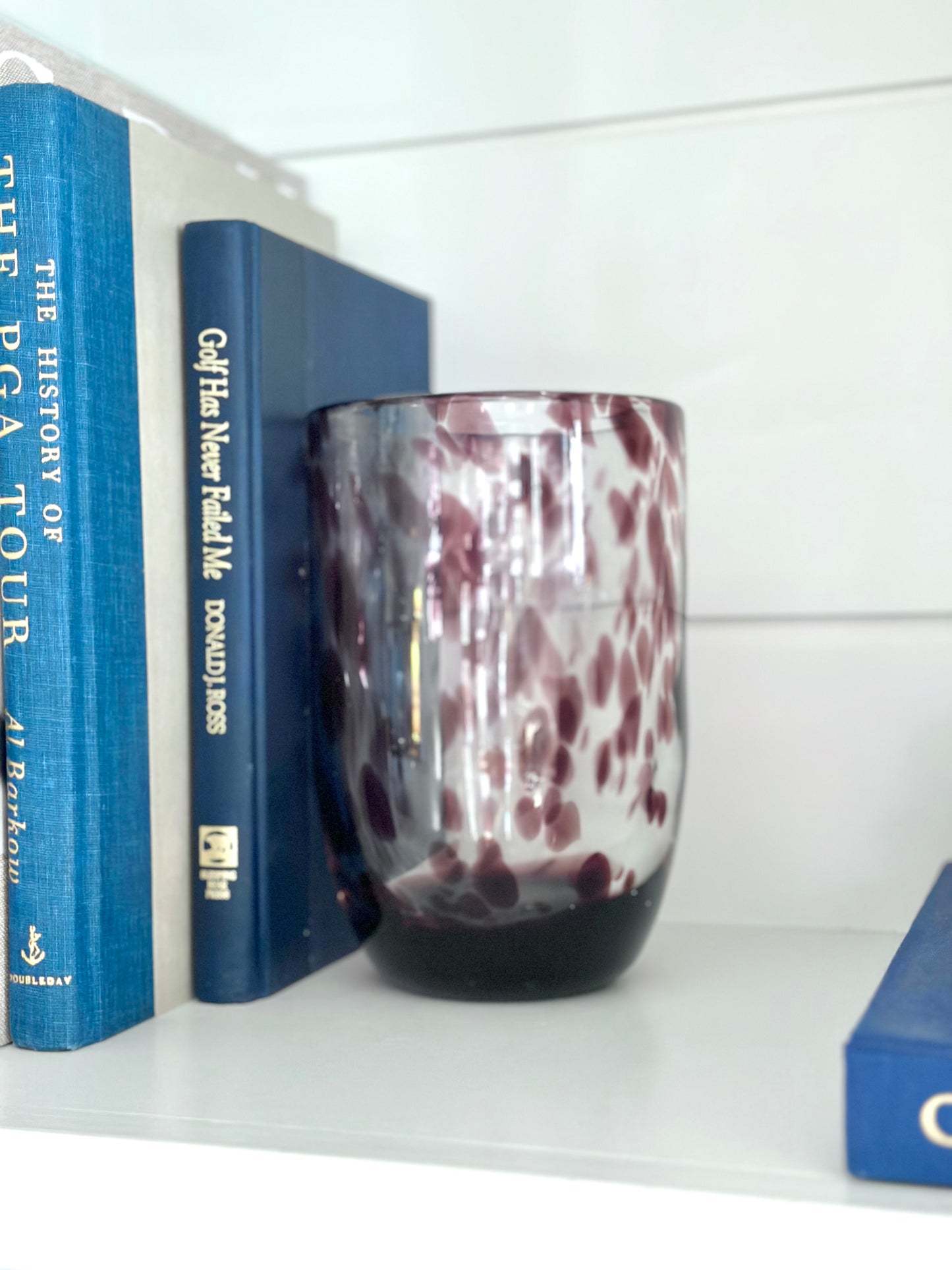 Vintage Hand Blown Glass Vase