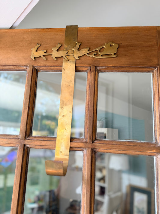 Brass Wreath Holder