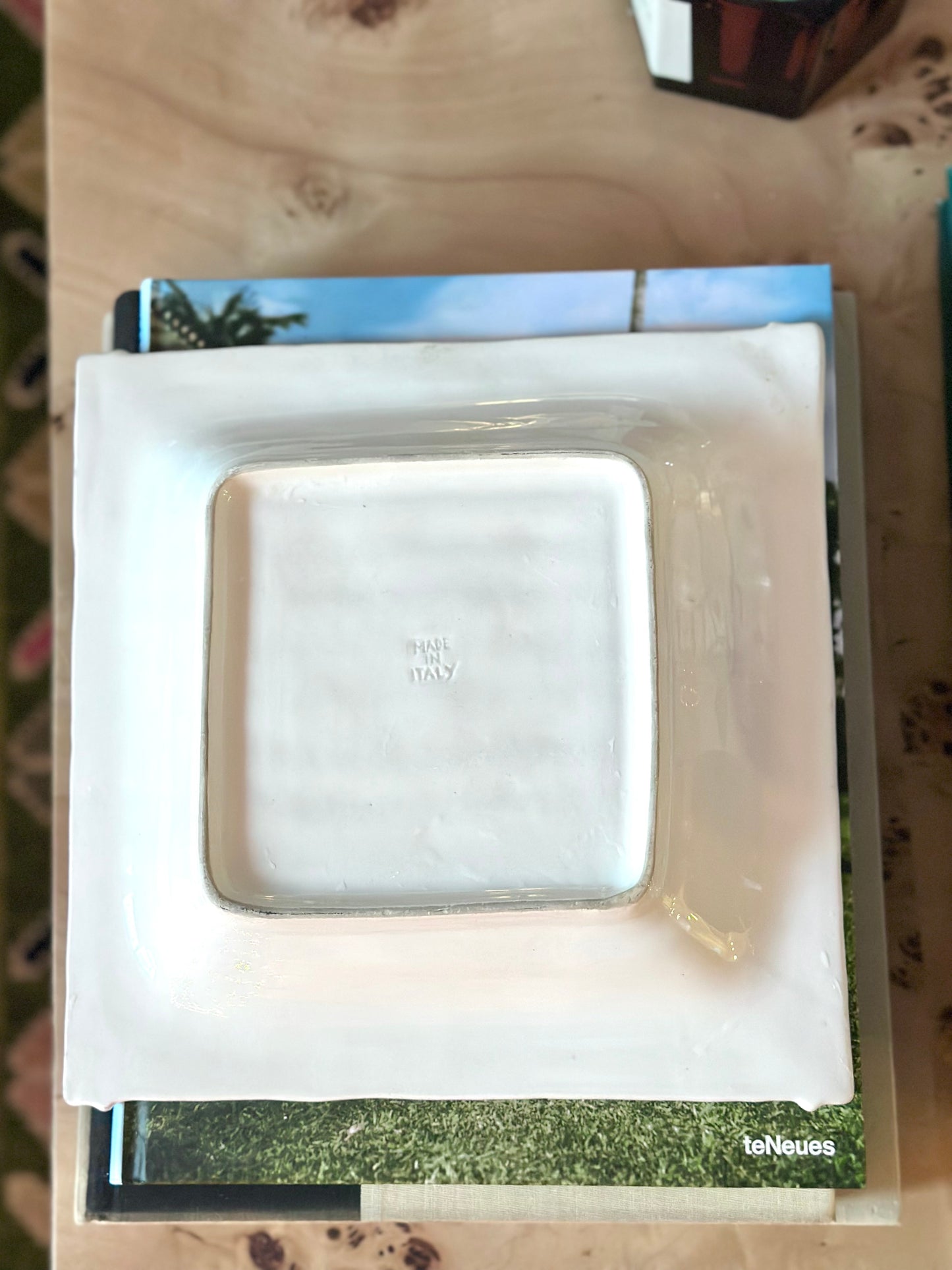 Faux Bamboo Trinket Plate