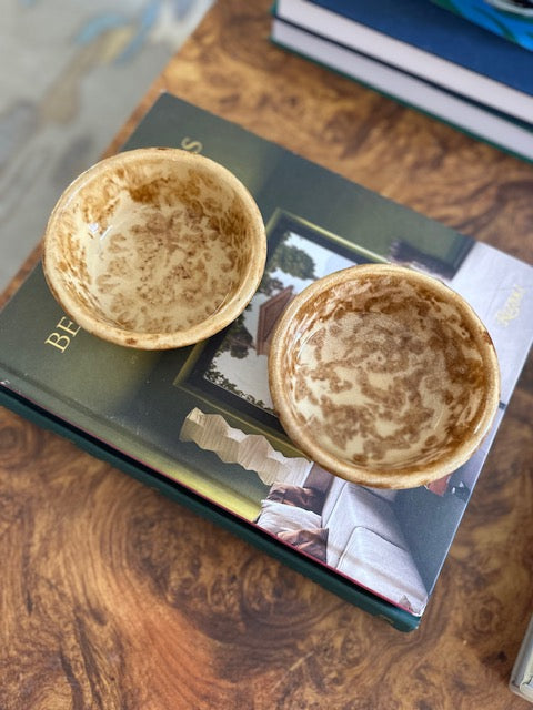 Antique Bennington Pottery Bowl Set