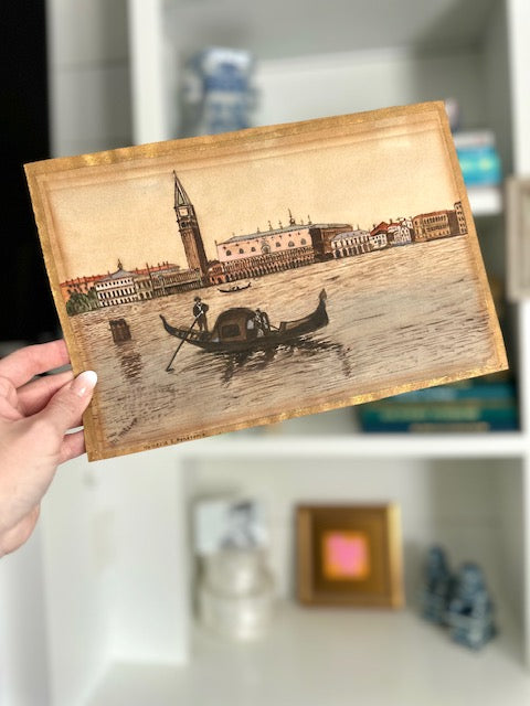 Antique Venice Engraving