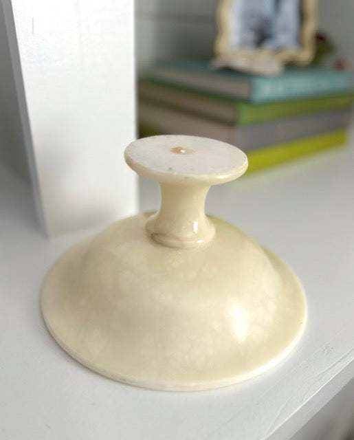 Alabaster Compote