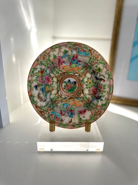 Antique Rose Medallion Plate