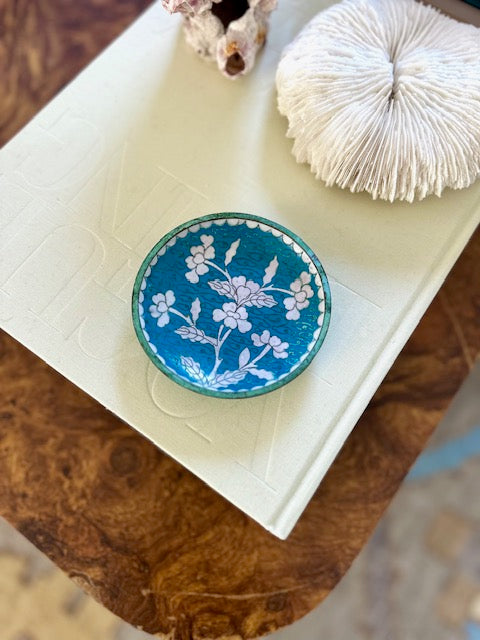 Antique Cloisonne Ring Dish