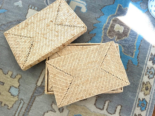 Rattan Placemat Set