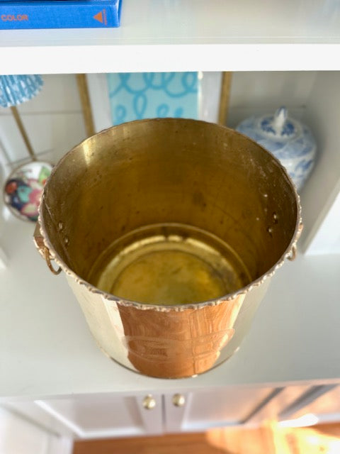 Brass Double Happiness Planter